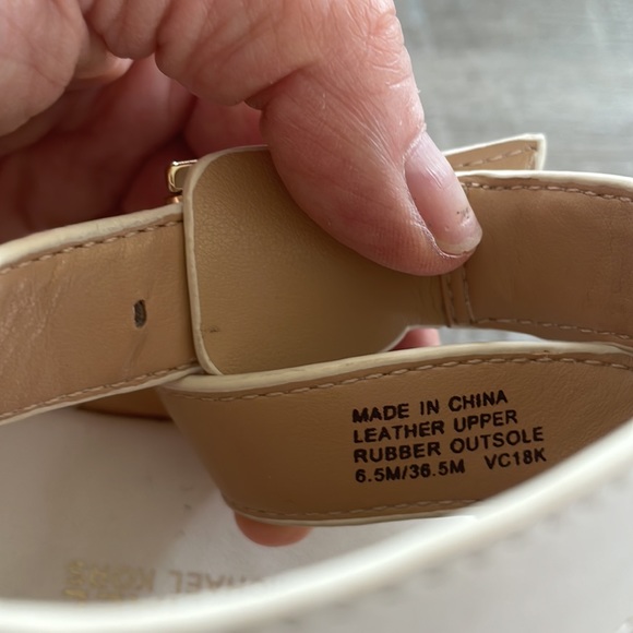 White leather sandals - Picture 6 of 6